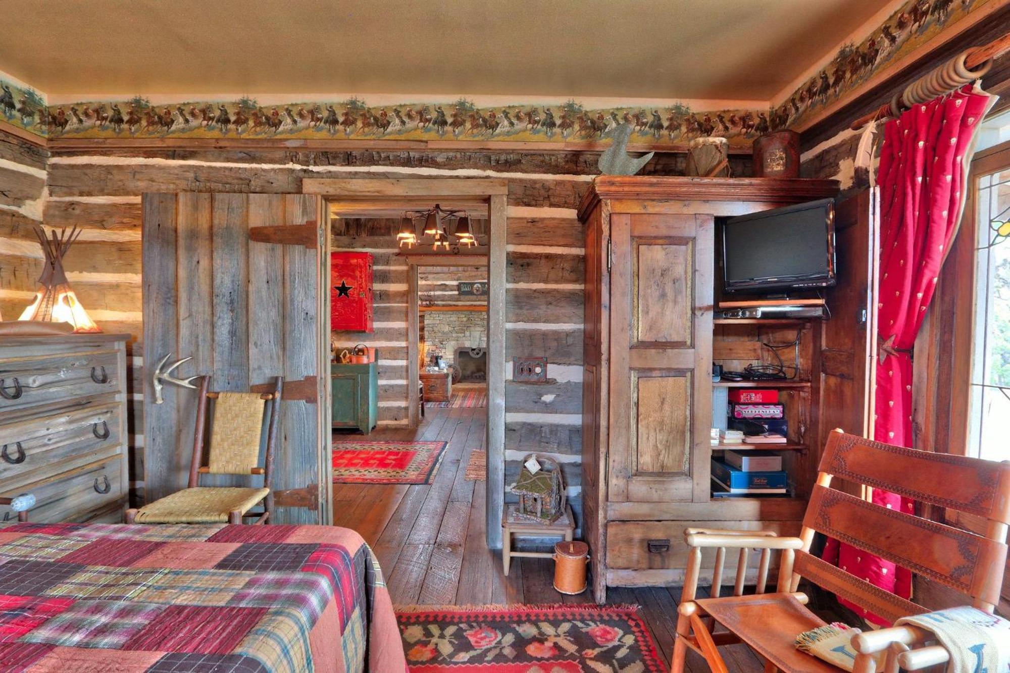 Log Cabin At Old Glory Ranch วิมเบอร์ลีย์ ภายนอก รูปภาพ